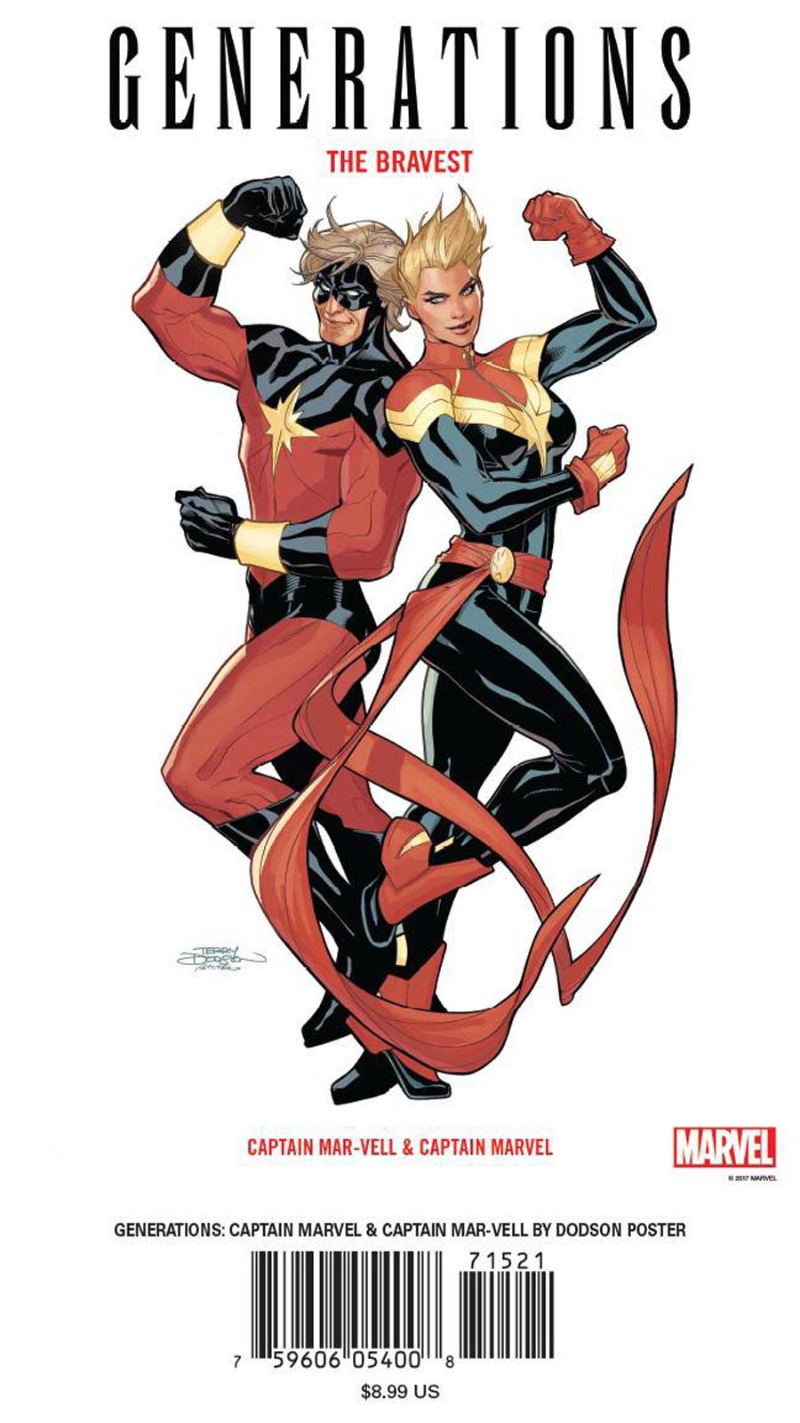 Generations Captain Marvel & Captain Mar-Vell Poster