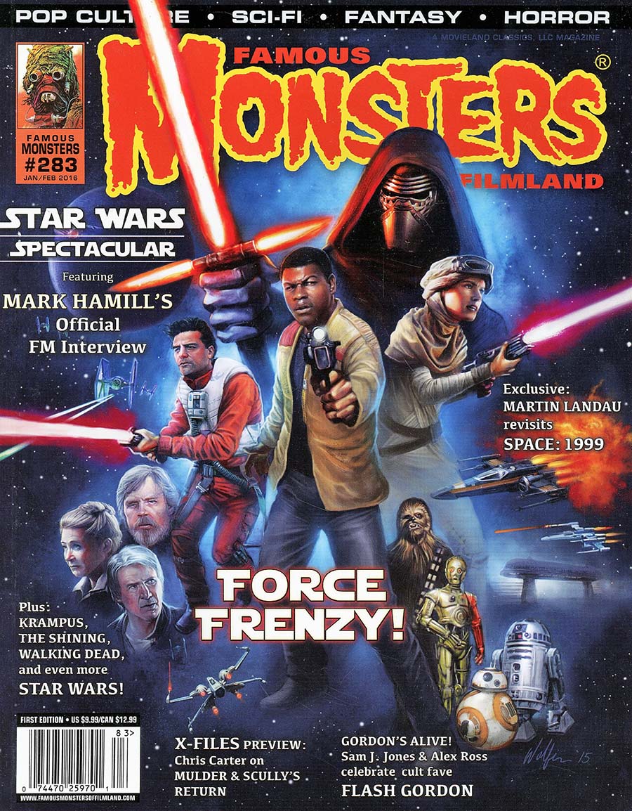 Famous Monsters Of Filmland #283 Wolfinger Star Wars Variant Cover