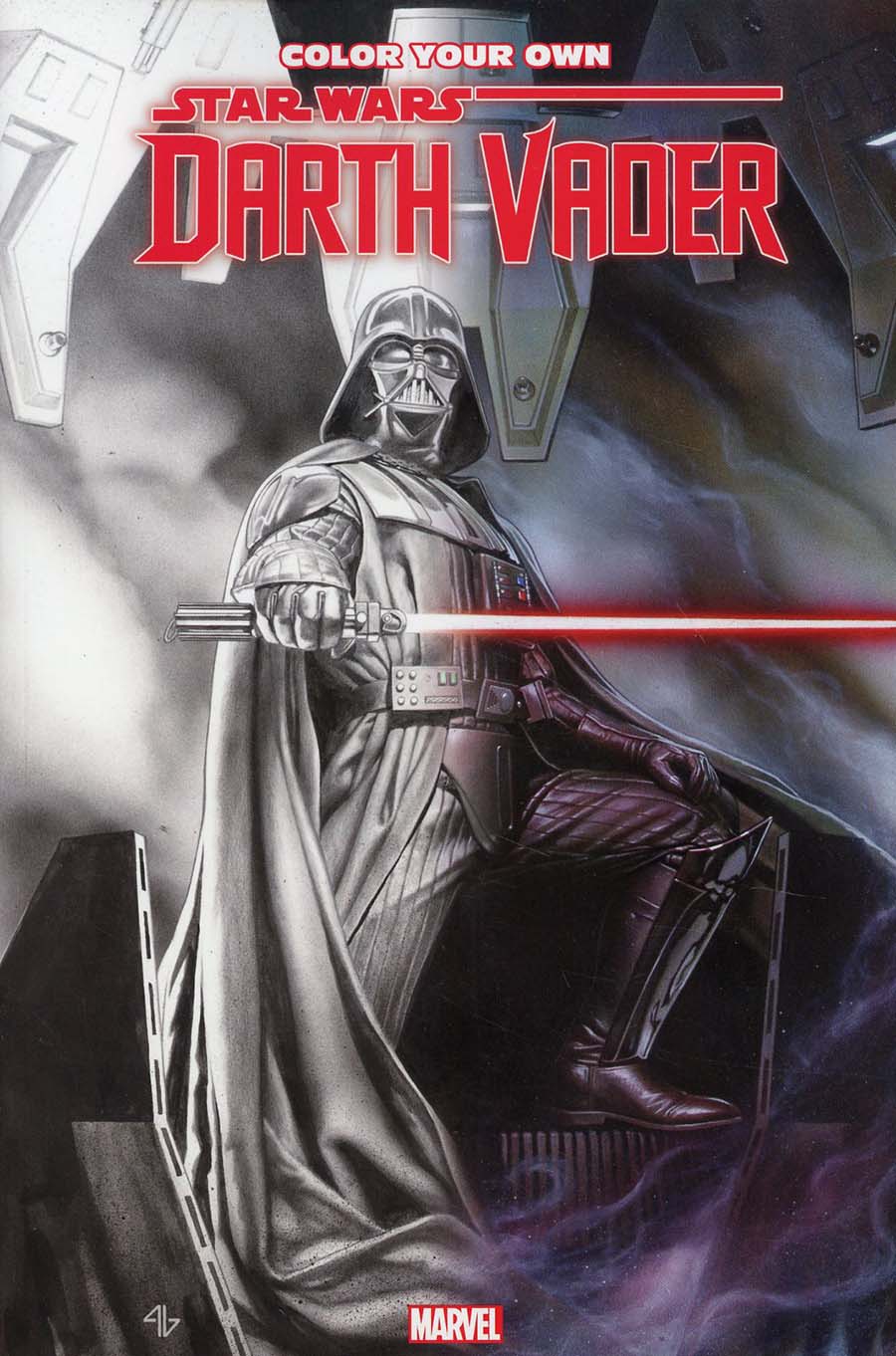 Color Your Own Star Wars Darth Vader TP