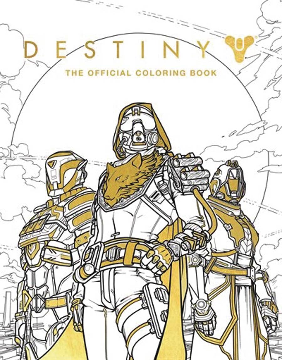 Destiny Official Coloring Book Vol 1 SC
