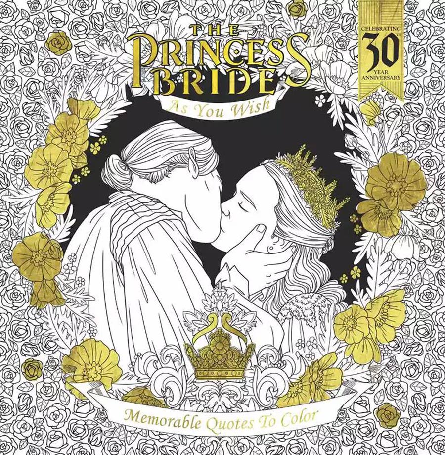 Princess Bride As You Wish Memorable Quotes To Color TP