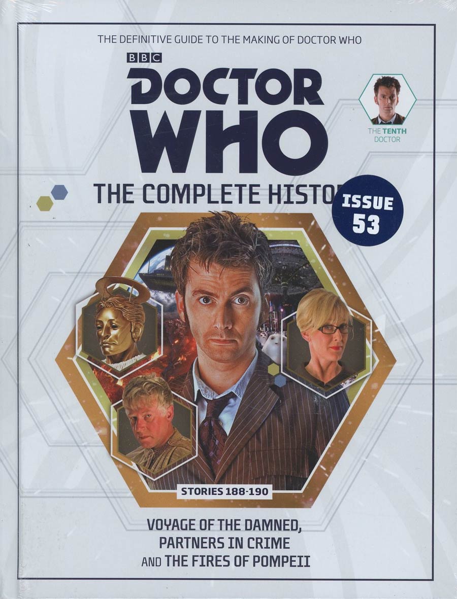 Doctor Who Complete History Vol 53 10th Doctor Stories 188 - 190 HC