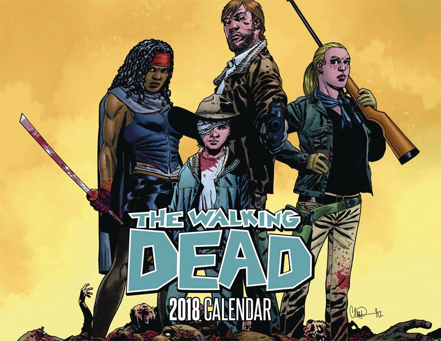 Walking Dead 2018 Calendar