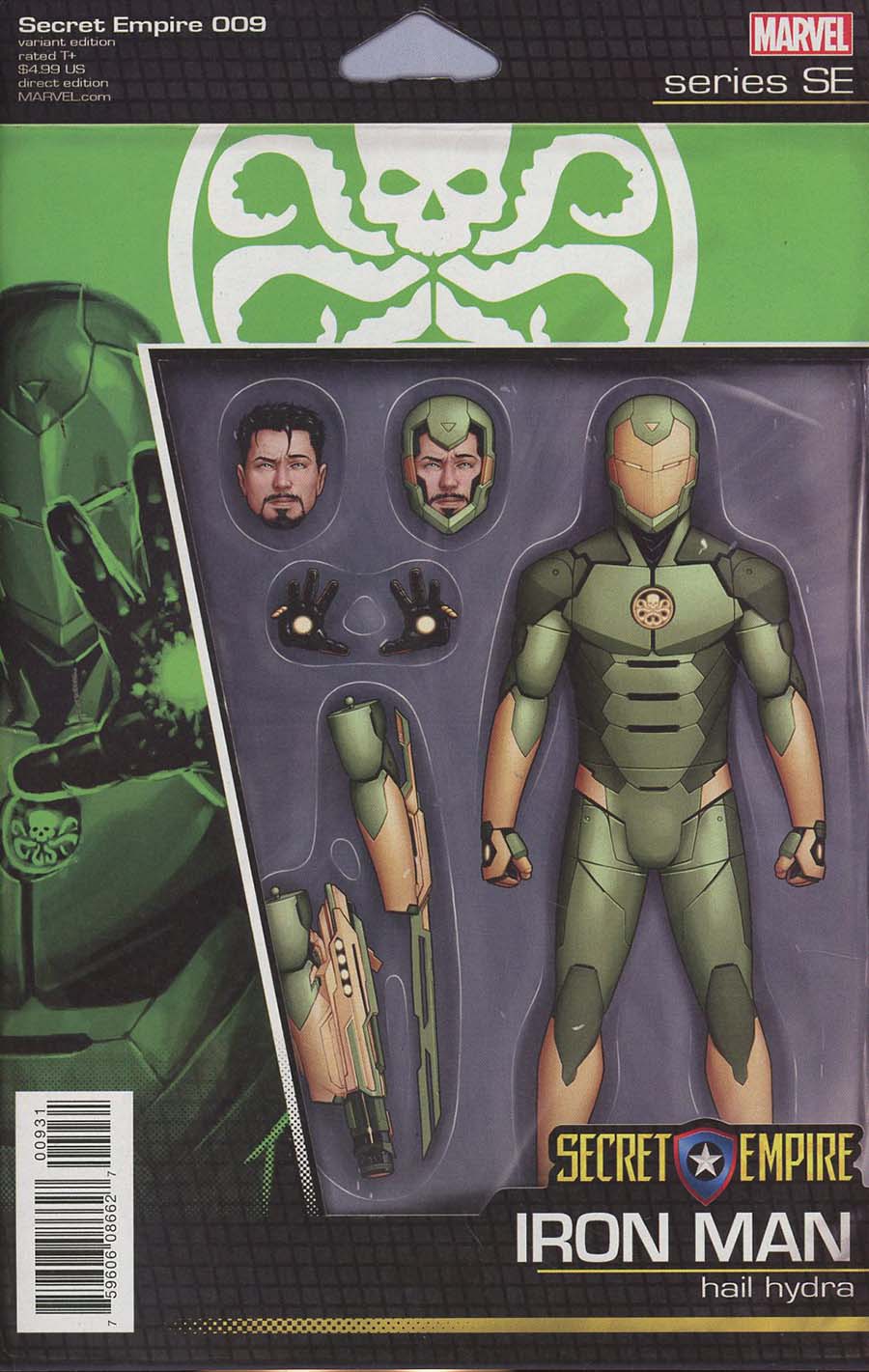 Secret Empire #9 Cover D Variant John Tyler Christopher Action Figure Cover