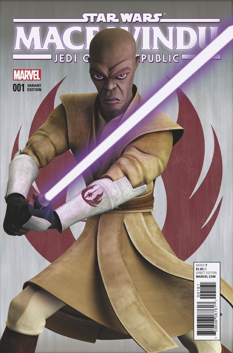 Star Wars Jedi Of The Republic Mace Windu #1 Cover B Variant Animation Cover