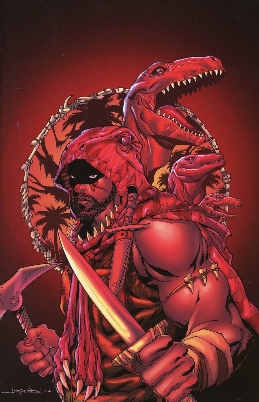 Turok Vol 2 #1 Cover G Incentive Aaron Lopresti Virgin Cover