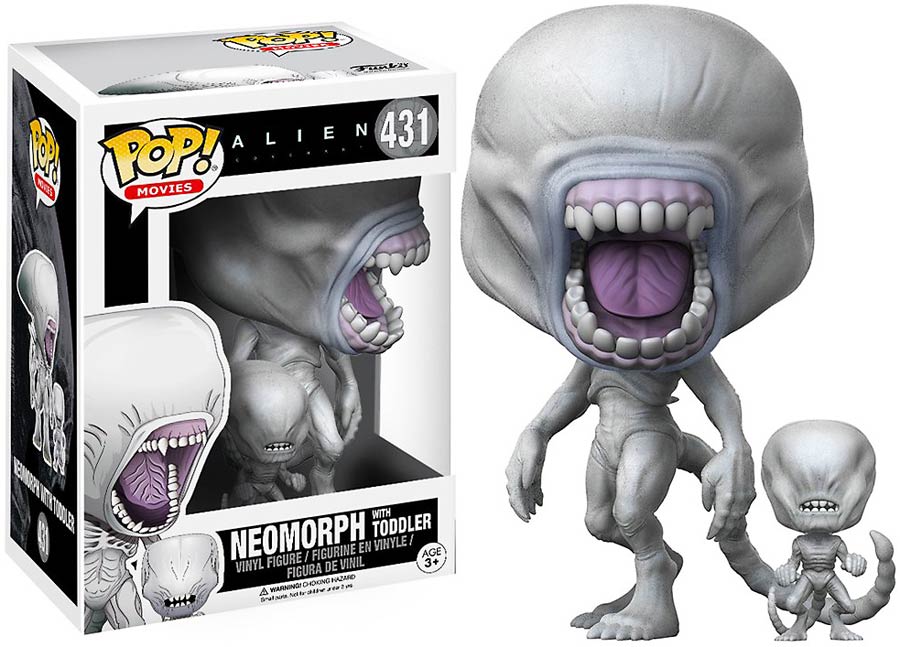 POP Movies 431 Alien Covenant Neomorph With Toddler Vinyl Figure
