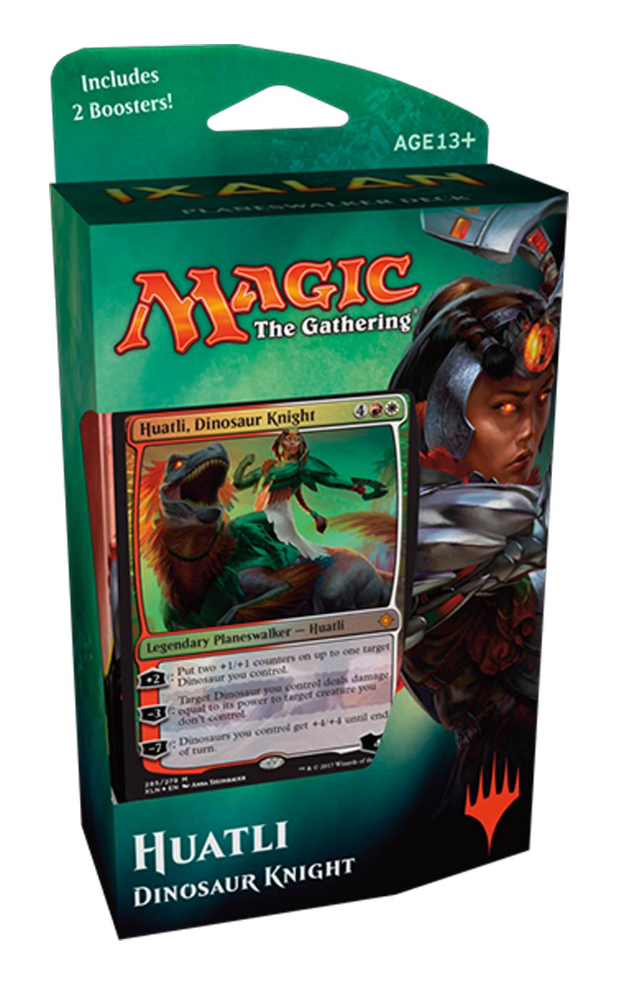 Magic The Gathering CCG Ixalan Planeswalker Deck - Huatli Dinosaur Knight