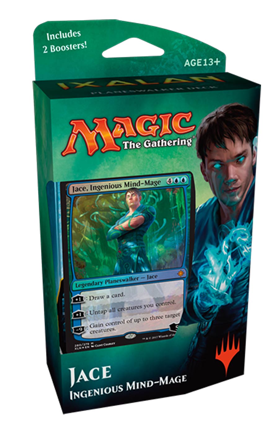 Magic The Gathering CCG Ixalan Planeswalker Deck - Jace Ingenious Mind-Mage