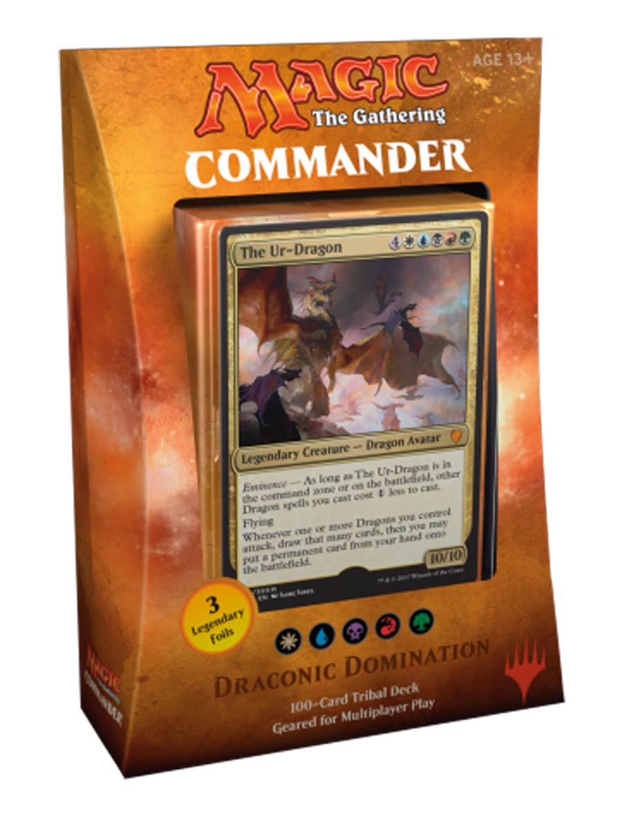 Magic The Gathering Commander 2017 Deck - Draconic Domination