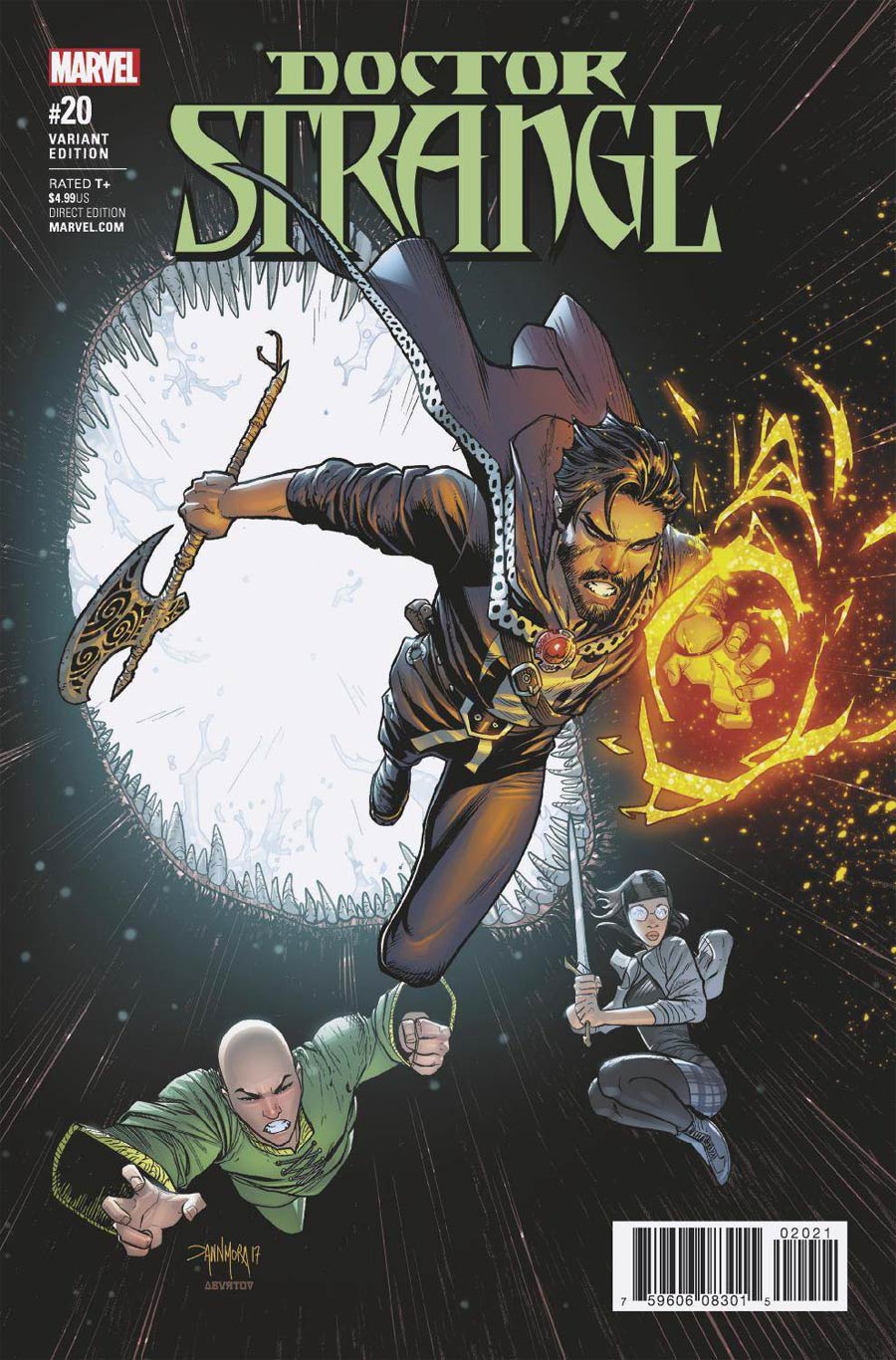 Doctor Strange Vol 4 #20 Cover B Incentive Dan Mora Variant Cover