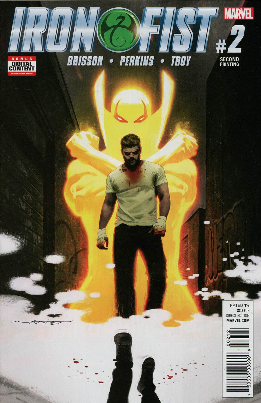 Iron Fist Vol 5 #2 Cover C 2nd Ptg Jeff Dekal Variant Cover