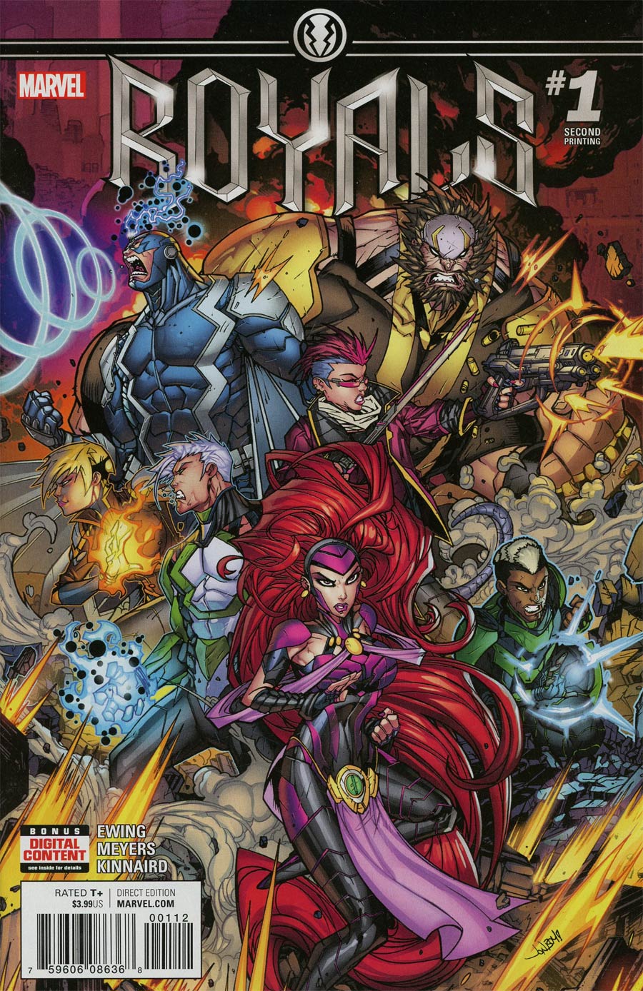 Royals #1 Cover H 2nd Ptg Jonboy Meyers Variant Cover
