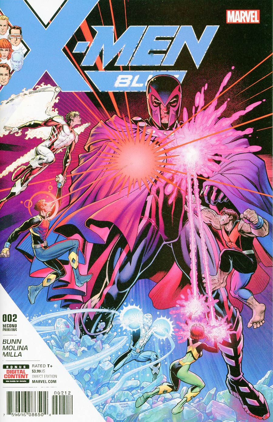 X-Men Blue #2 Cover C 2nd Ptg Arthur Adams Variant Cover (Resurrxion Tie-In)