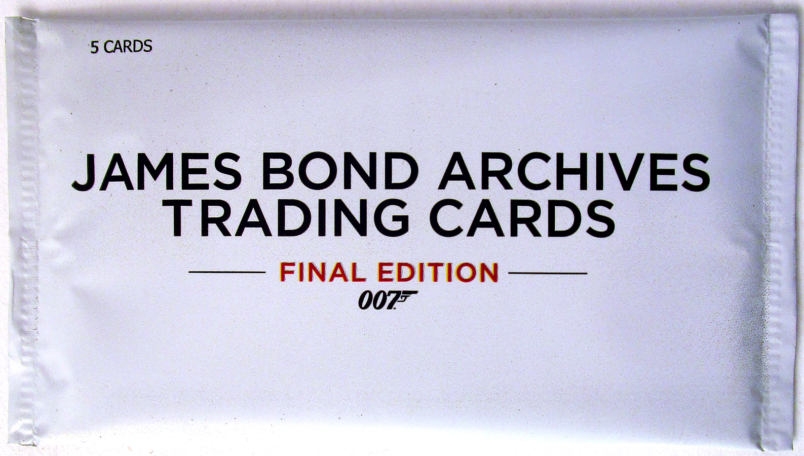 James Bond Archives Final Edition Trading Cards Pack