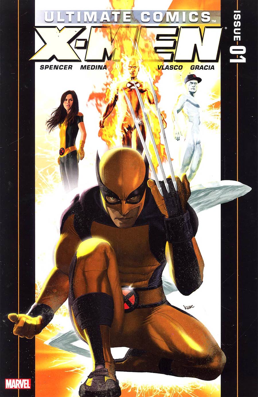 Ultimate Comics X-Men #1 Regular Kaare Andrews Cover Without Polybag