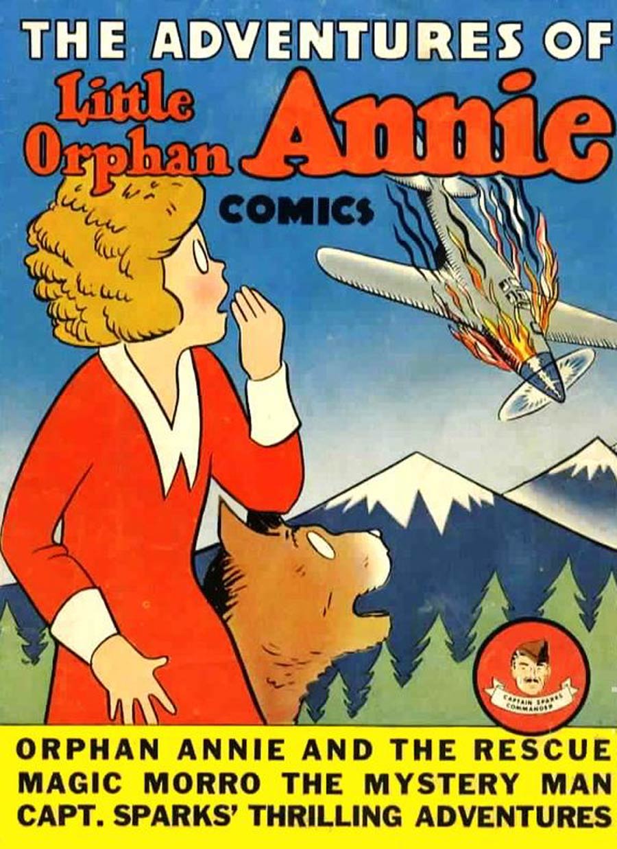 Little Orphan Annie Quaker Sparkies Giveaway (1941) Full Color