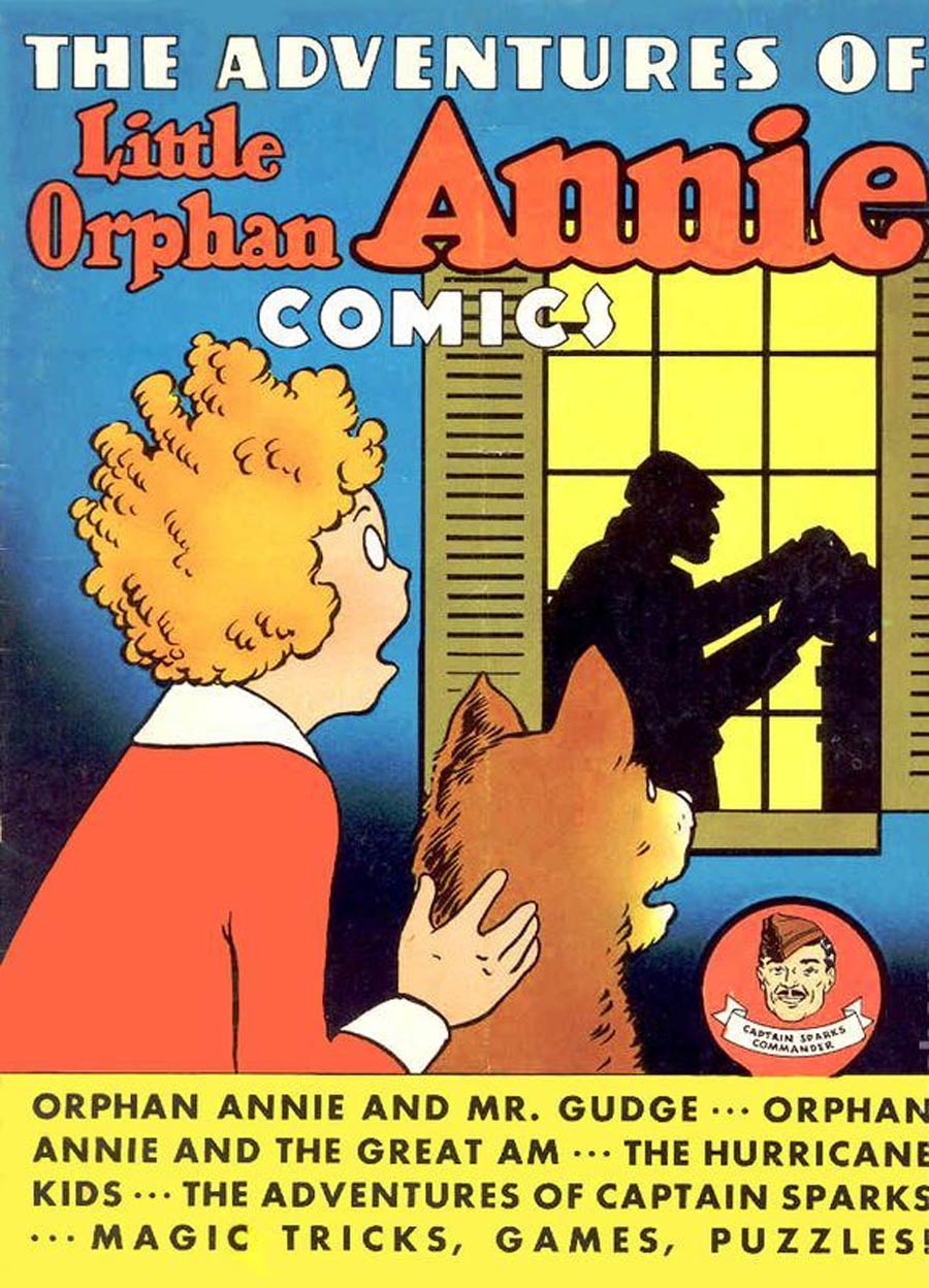 Little Orphan Annie Quaker Sparkies Giveaway (1942) Full Color