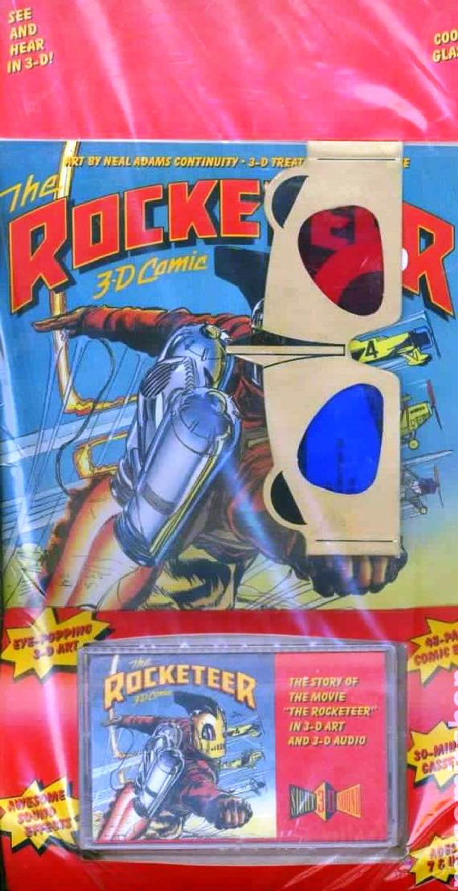 Rocketeer 3-D Comic Book Cover A With Polybag