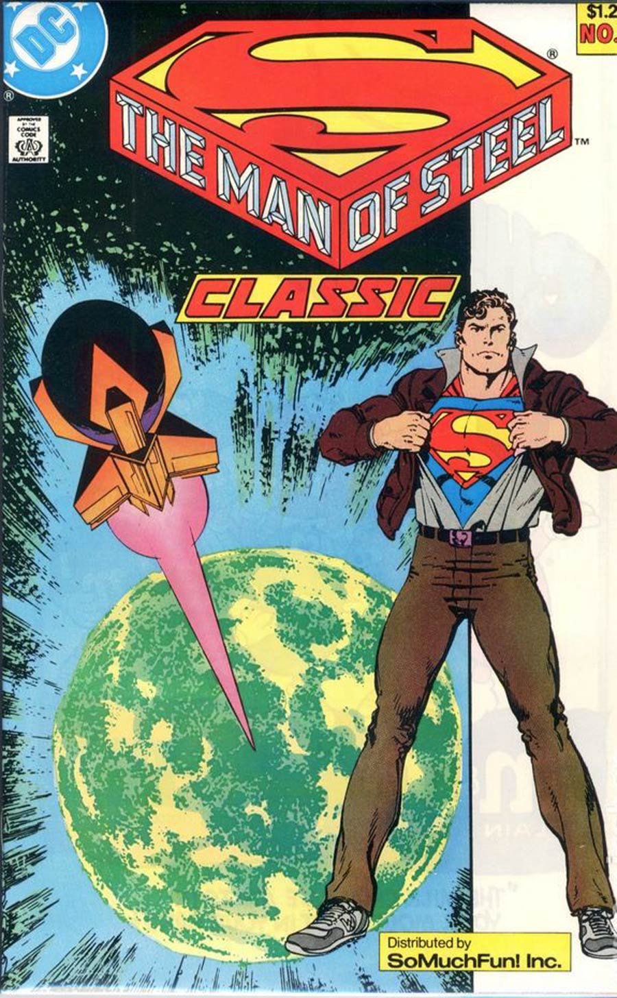 Man Of Steel #1 Cover E So Much Fun Variant 2nd Ptg