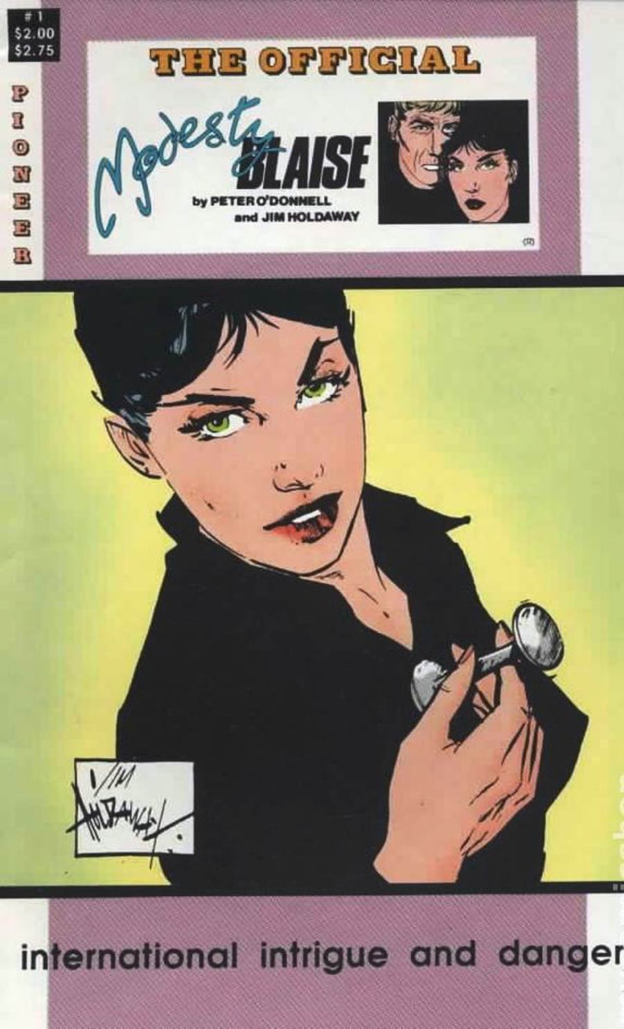 Official Modesty Blaise #1