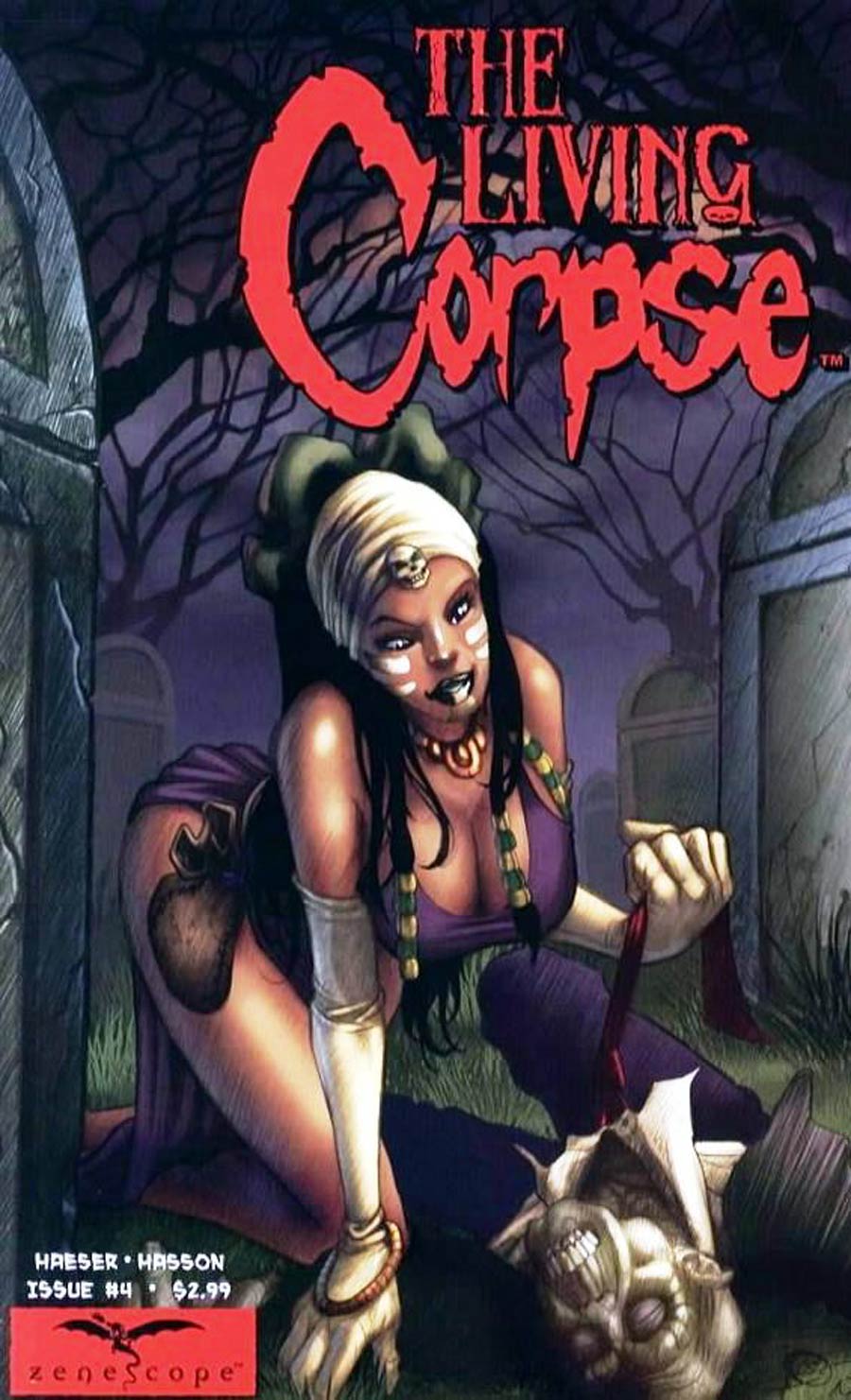 Living Corpse #4 Cover B Simone Gabrielli