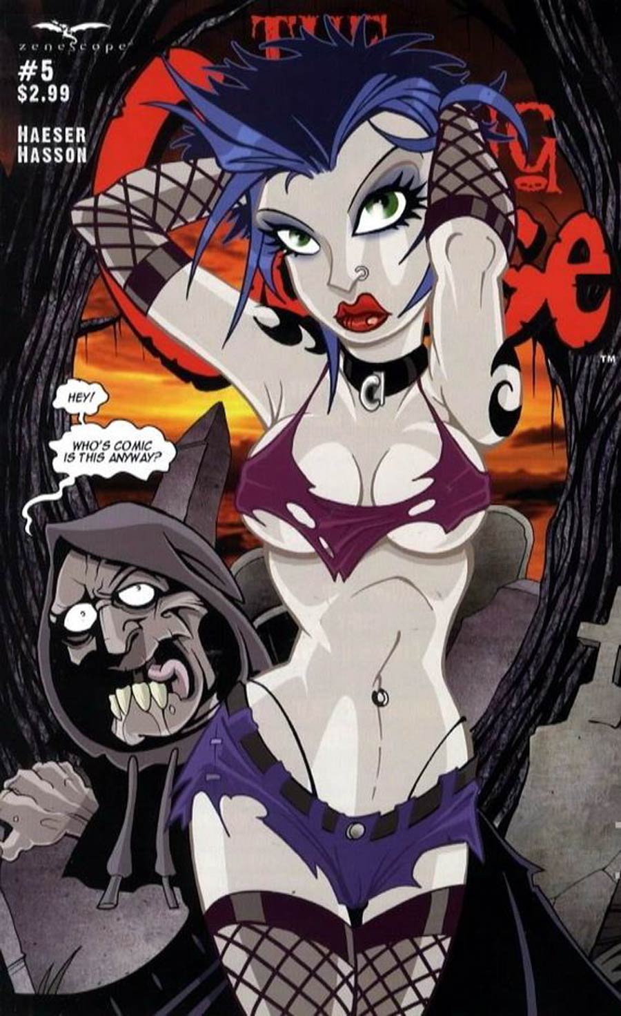 Living Corpse #5 Cover B Ken Haser
