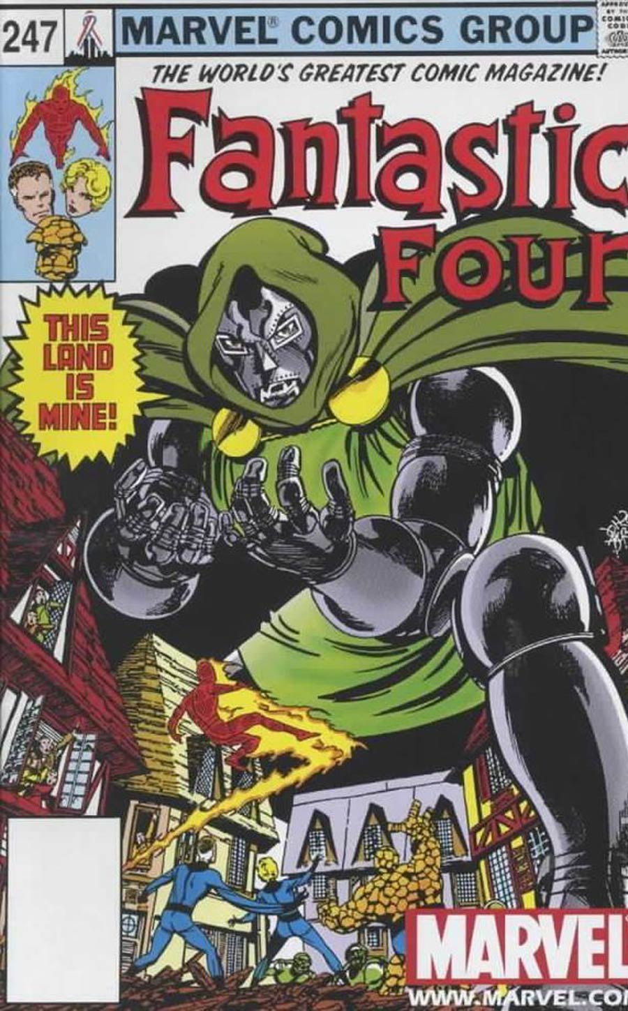 Fantastic Four #247 Cover B Toy Reprint