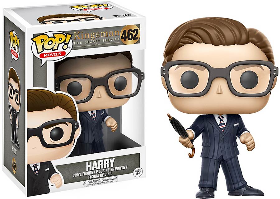 POP Movies 462 Kingsman The Secret Service Harry Vinyl Figure