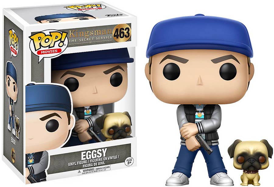 POP Movies 463 Kingsman The Secret Service Eggsy Vinyl Figure