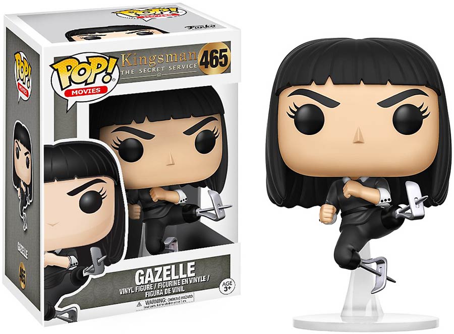 POP Movies 465 Kingsman The Secret Service Gazelle Vinyl Figure