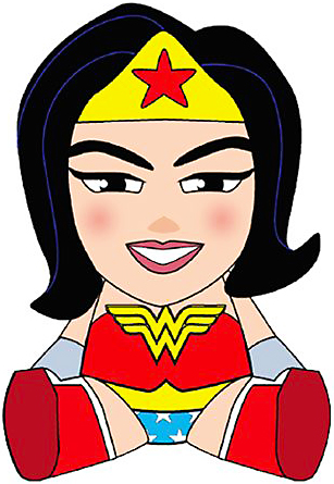 DC Comics Phunny Plush - Wonder Woman