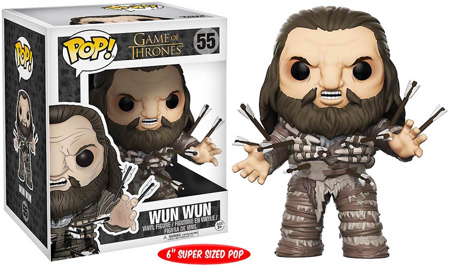 POP Television Game Of Thrones 55 Wun Wun With Arrows 6-Inch Vinyl Figure