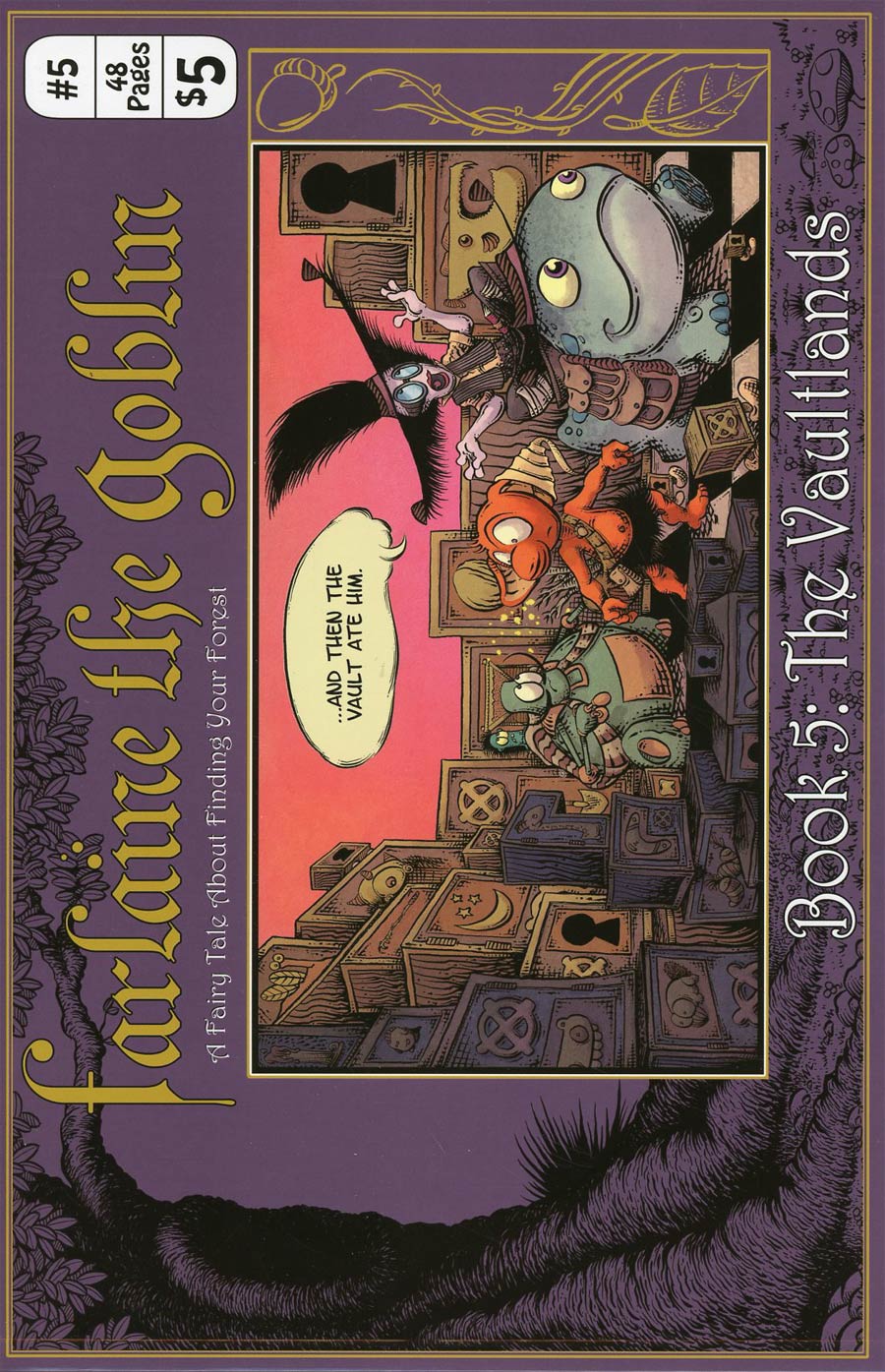 Farlaine The Goblin #5 Cover A Pug Grumble