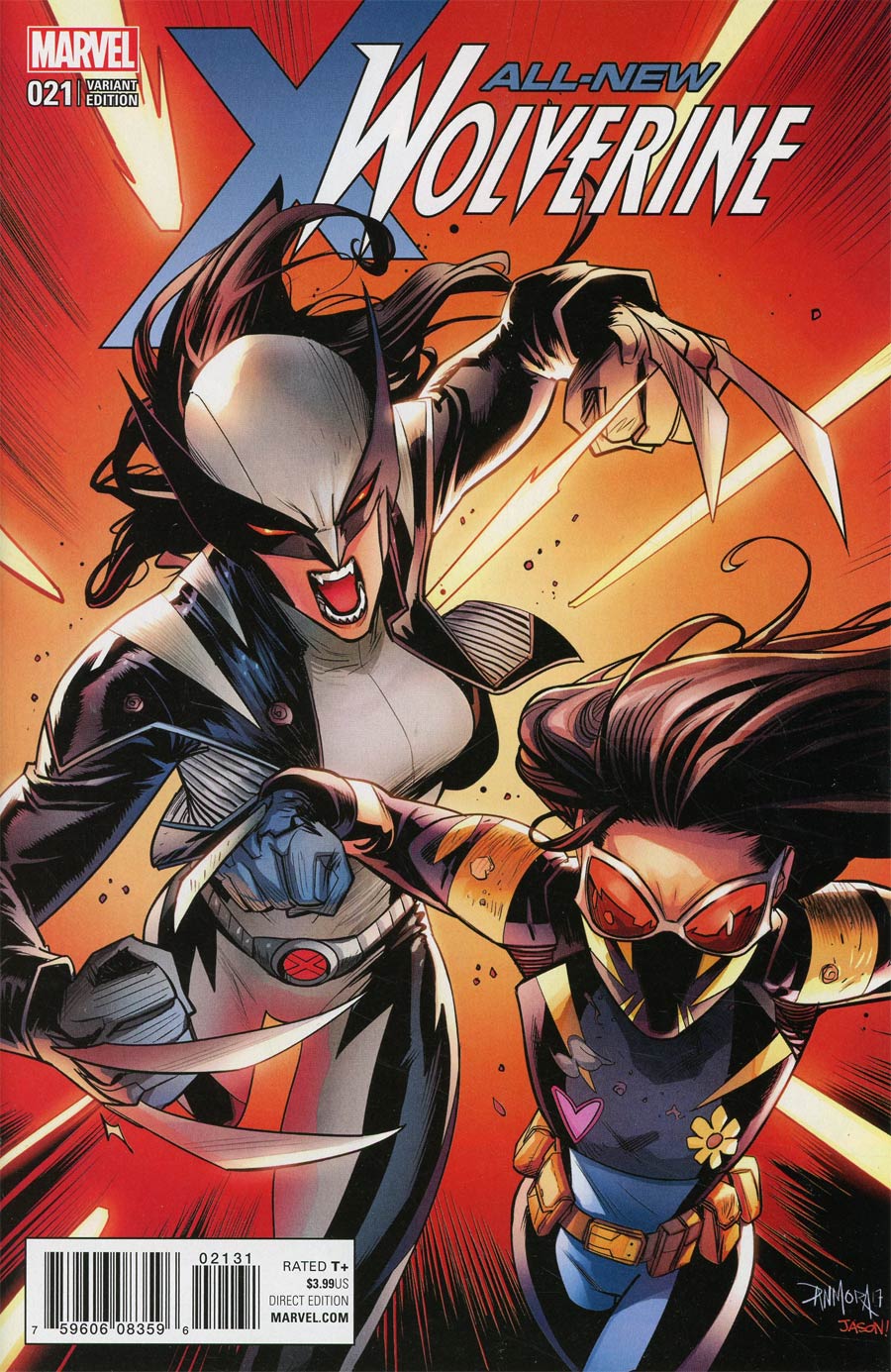 All-New Wolverine #21 Cover D Incentive Dan Mora Variant Cover
