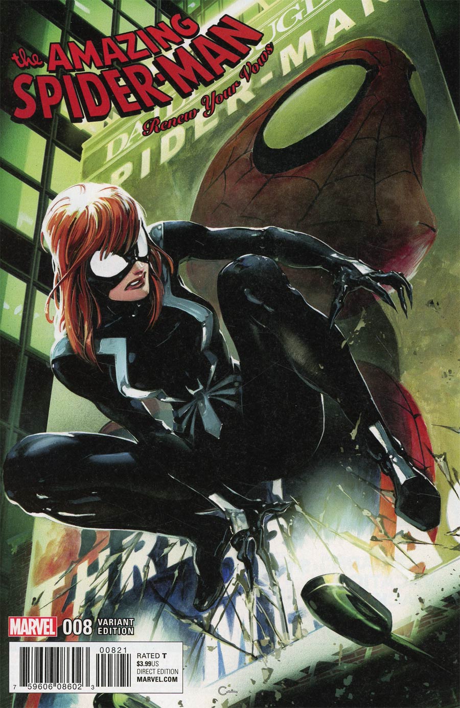 Amazing Spider-Man Renew Your Vows Vol 2 #8 Cover B Incentive Clayton Crain Variant Cover