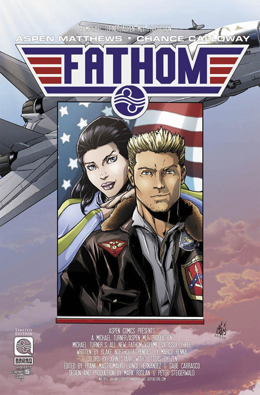 All New Fathom Vol 2 #5 Cover C Incentive Marco Renna Variant Cover