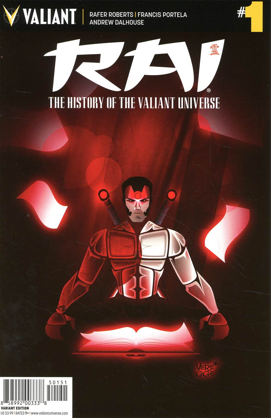 Rai History Of The Valiant Universe #1 Cover E Incentive Jeffrey Veregge Variant Cover