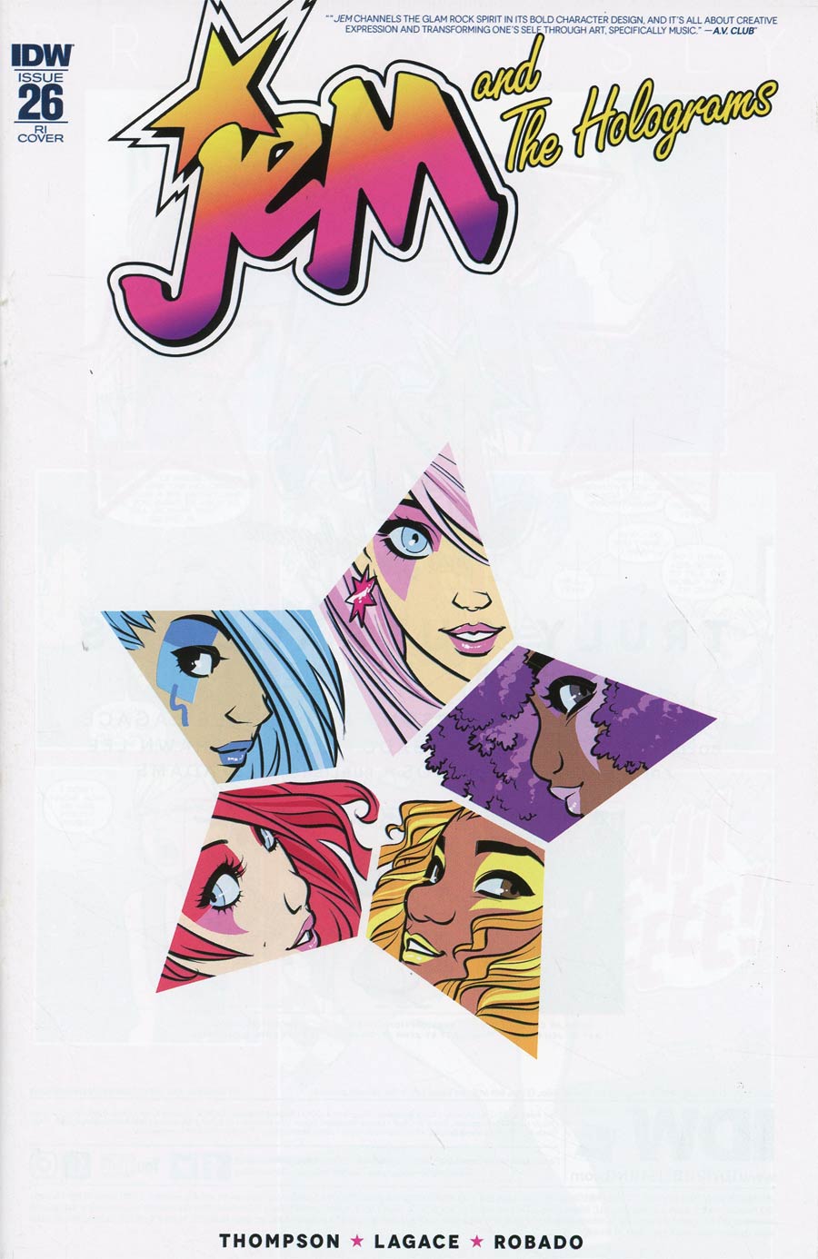 Jem And The Holograms #26 Cover C Incentive Sophie Campbell Variant Cover