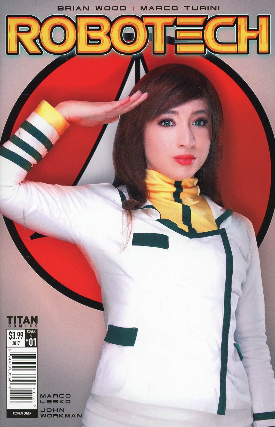 Robotech Vol 3 #1 Cover G Variant Kitty Honey Cosplay Photo Cover