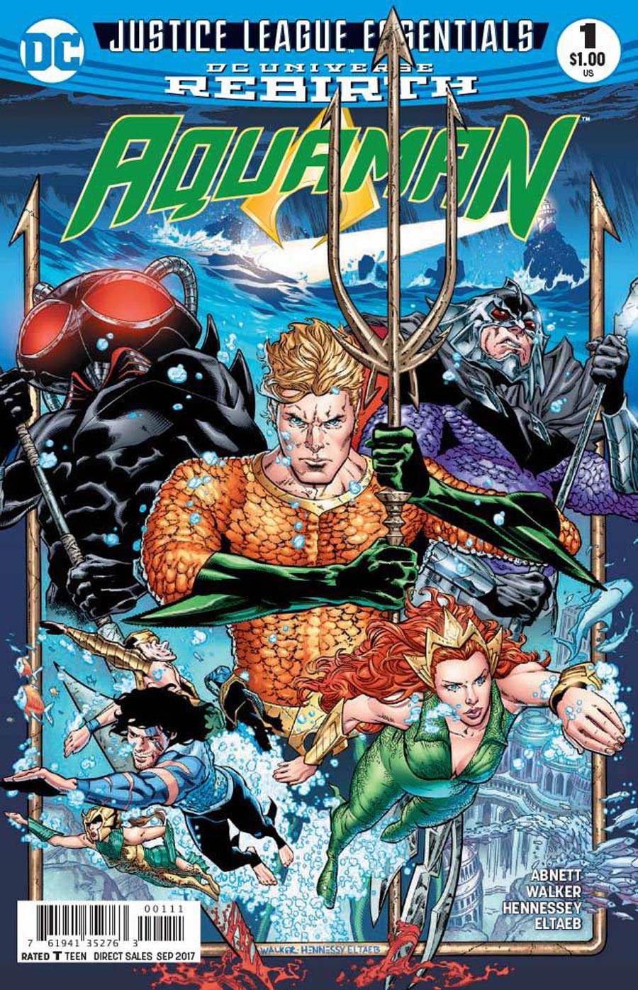 DC Justice League Essentials Aquaman #1 (Rebirth)