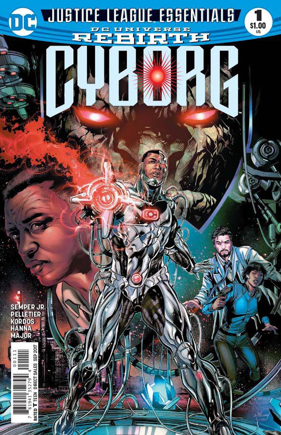 DC Justice League Essentials Cyborg #1 (Rebirth)