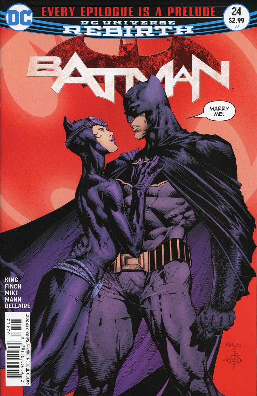 Batman Vol 3 #24 Cover C 2nd Ptg