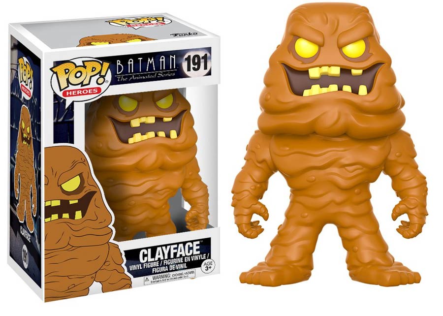POP Animation 191 Batman The Animated Series Clayface Vinyl Figure