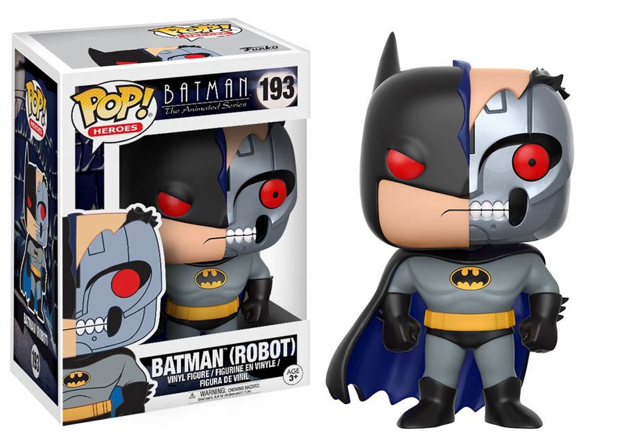 POP Animation 193 Batman The Animated Series Batman Robot Vinyl Figure