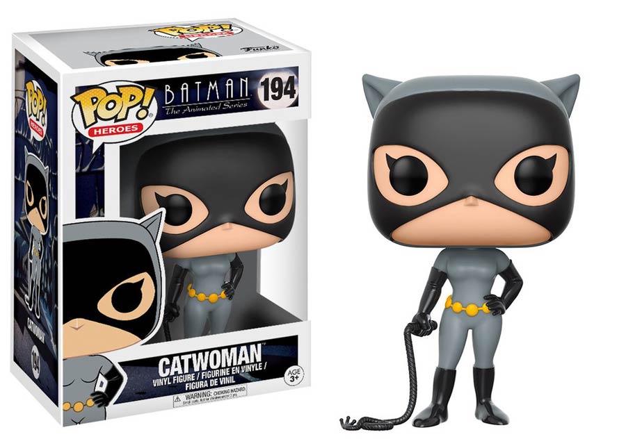 POP Animation 194 Batman The Animated Series Catwoman Vinyl Figure