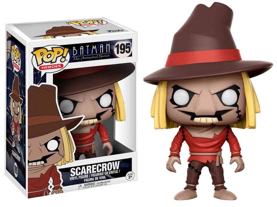 POP Animation 195 Batman The Animated Series Scarecrow Vinyl Figure