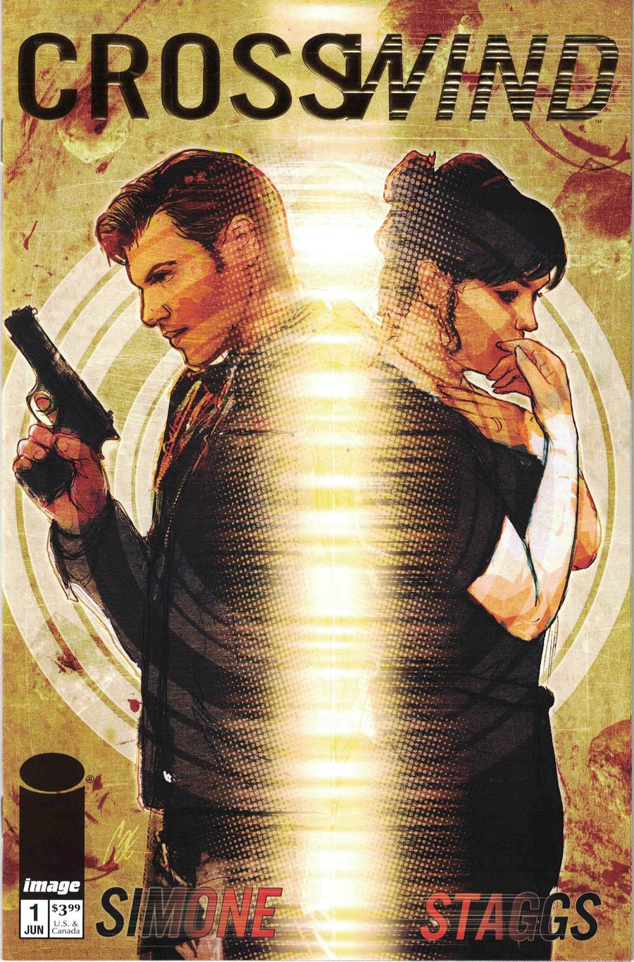 Crosswind #1 Cover C Incentive Retailer Appreciation Gold Foil Variant Cover