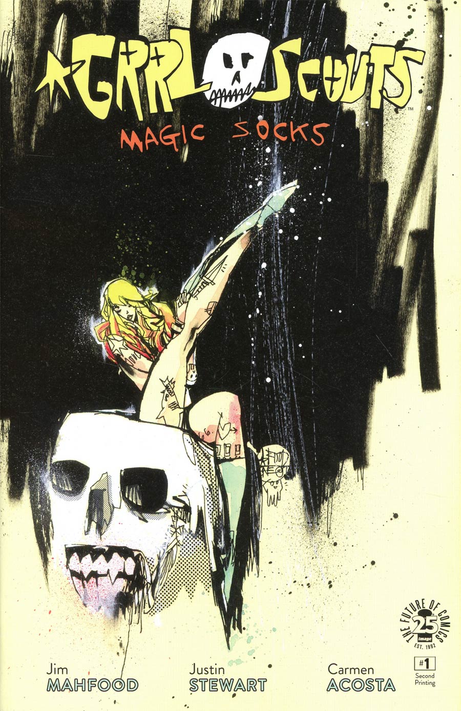 Grrl Scouts Magic Socks #1 Cover E 2nd Ptg Jim Mahfood Variant Cover