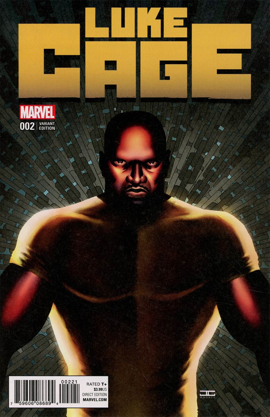 Luke Cage #2 Cover B Incentive John Cassaday Variant Cover